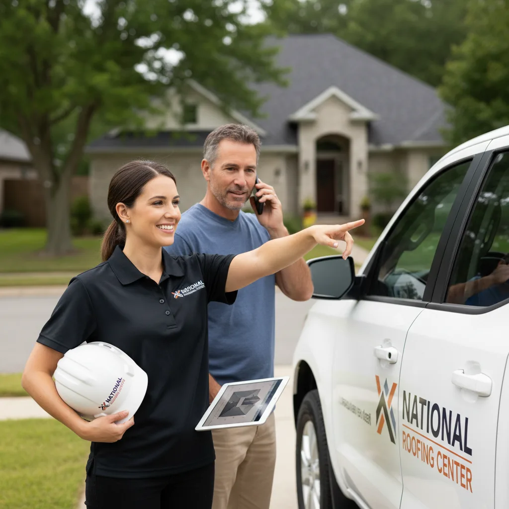 National Roofing Center customer support in Island Lake