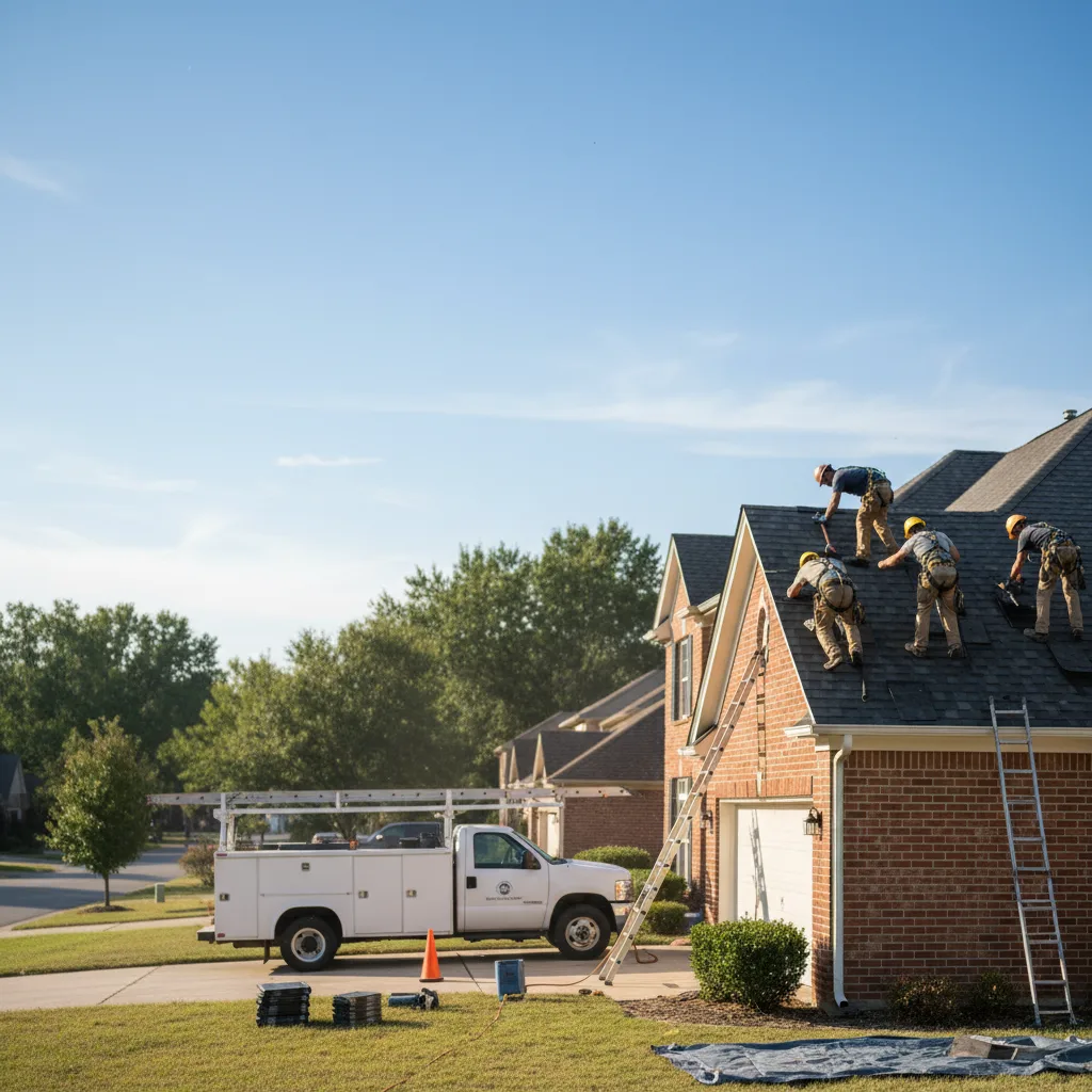 Roof Repair in Island Lake